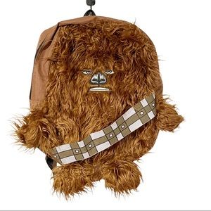Star Wars Chewbacca Fluffy Brown‎ Backpack